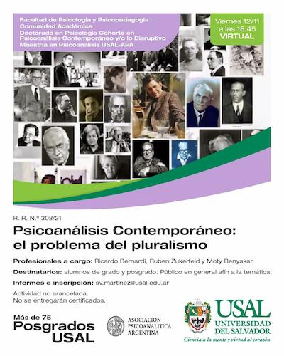 Psicoanálisis contemporáneo: el problema del pluralismo