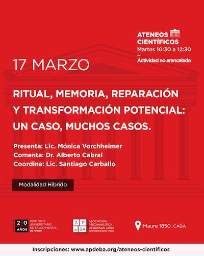 Actividad inaugural del año en APdeBA