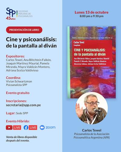 “Cine y Psicoanálisis: de la pantalla al diván”