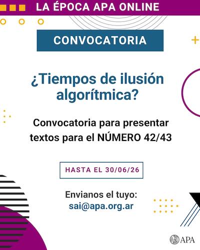 Convocatoria a escribir: La Época 42/43