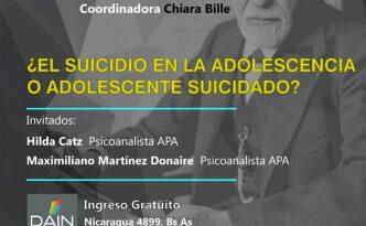 ¿El suicidio en la adolescencia o el adolescente suicidado?