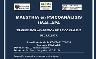 Maestría en Psicoanálisis USAL-APA
