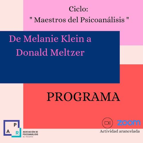 MELANIE KLEIN A DONALD MELTZER 