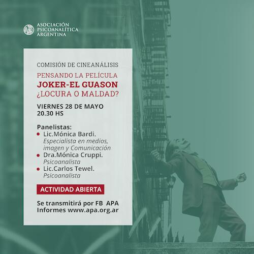 Pensando la película Joker (El Guasón)