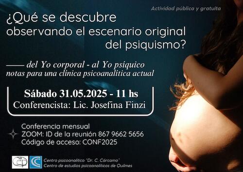 ¿Que se descubre observando el escenario original del psiquismo?
