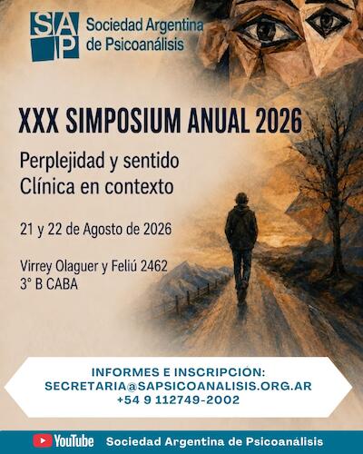 XXX Symposium Anual . Perplejidad y sentido. Clínica en contexto