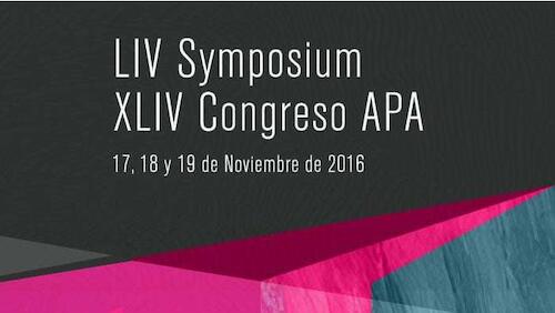 LIV Symposium - XLIV Congreso de APA: Cuerpo. Sexualidad. Intimidad.