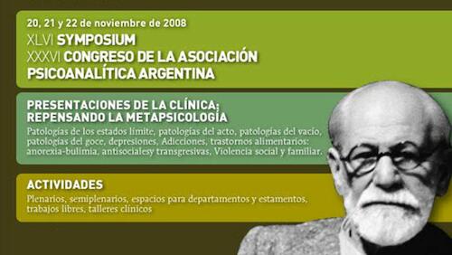XLVI Symposium. XXXVI Congreso de la Asociación Psicoanalítica Argentina