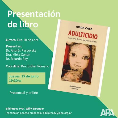 “Adulticidio. Anatomía de una tragedia invisible” 