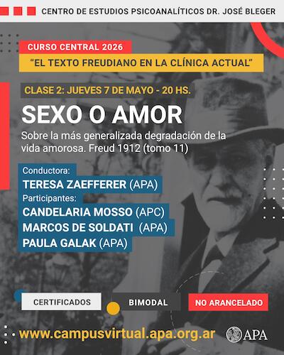 El texto freudiano en la clínica actual
