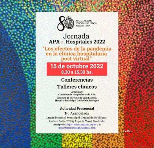 JORNADA APA – HOSPITALES 2022