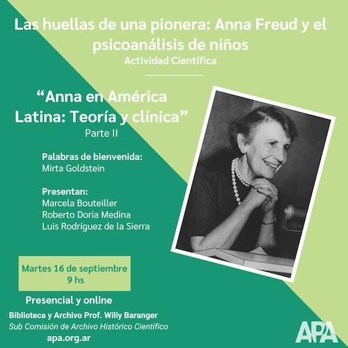 Las huellas de una pionera: Anna Freud y el psicoanálisis de niños